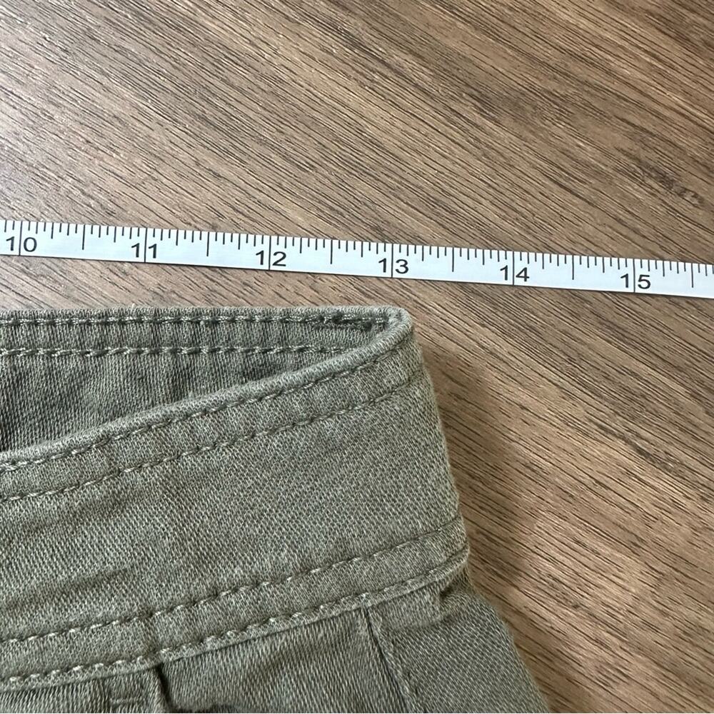 Cotton‎ On Women’s Cargo Pants Olive Green 100% Cotton, Size 2 - Picture 13 of 15